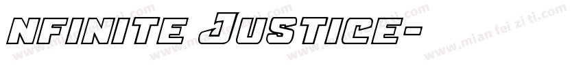 nfinite Justice字体转换